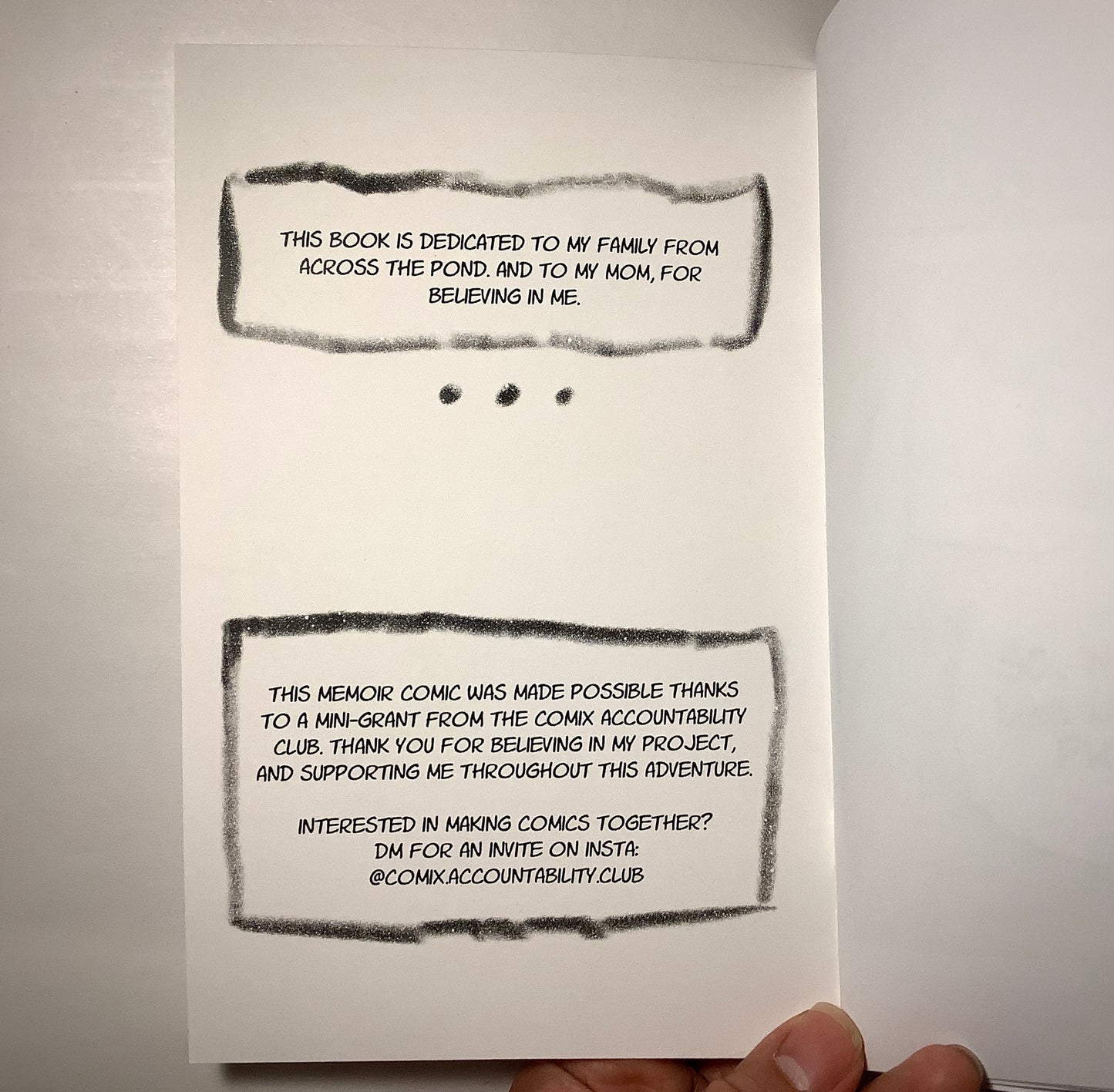 Memoir Comic “Mestizo”
